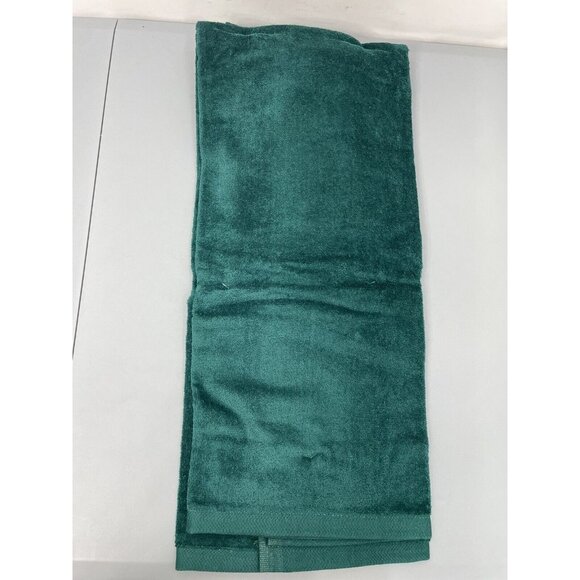 Vintage Royal Terry 3 Pc Bath Towel Set Ensemble Quilted Star Embroidered Green - Picture 6 of 8